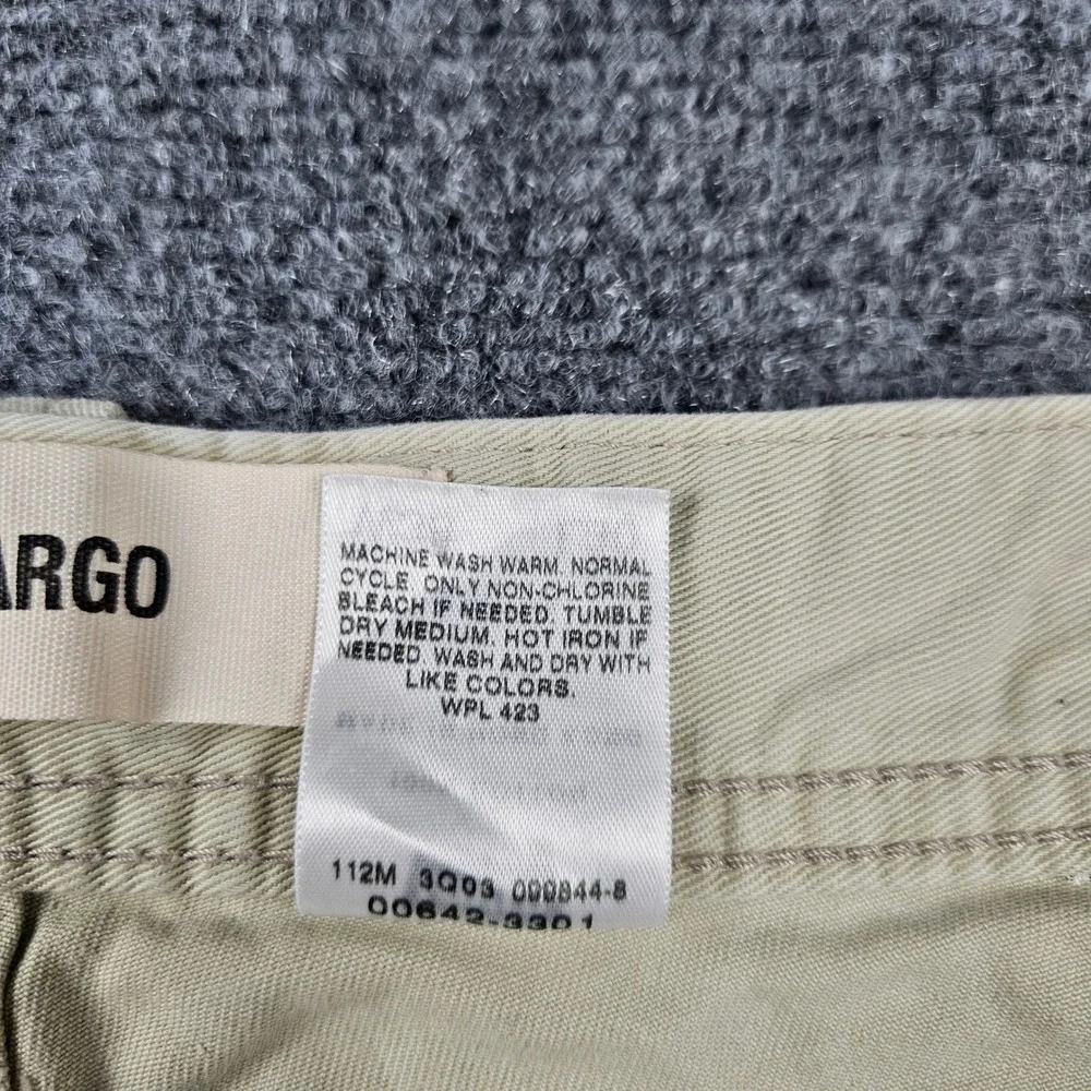 Levis Workwear Cargo Pants Men 38x30Khaki Tan Cotton Straight Leg 00642-3301 NWT
